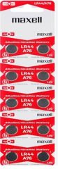 Maxell LR44 / A76 / AG13 Alkalin Düğme Pil 10’lu Paket