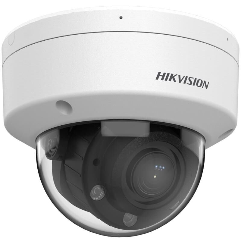 Hikvision DS-2CD1763G2-LIZSU 6MP 2.8-12mm Motorize Varifocal Smart Hybrid Light Ses/Alarm IP Dome Kamera
