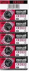 Maxell CR2032 3V Lityum Düğme Pil 5’li Paket