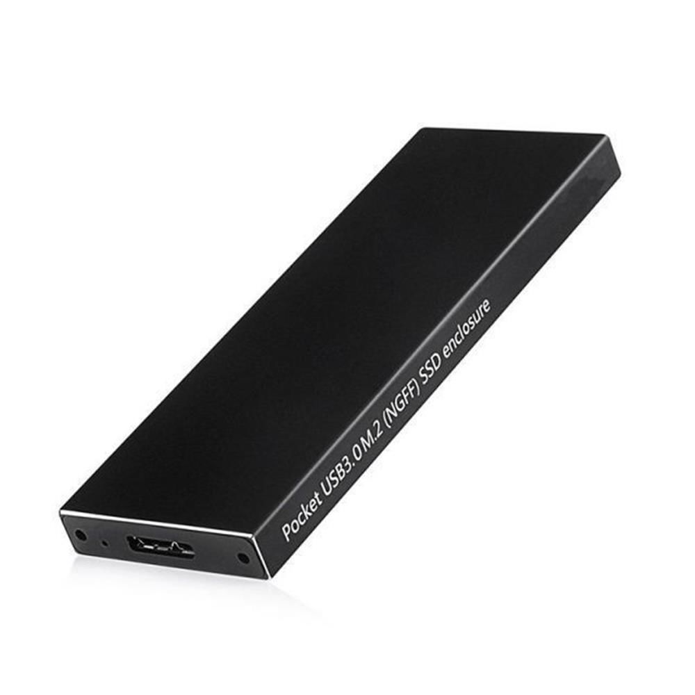 Dark DK‑AC‑DSEM2 USB 3.0 M.2 SATA (NGFF) SSD 30/42/60/80 mm Destekli Alüminyum Disk Kutusu – USB 3.0 5 Gbps Tak/Çalıştır Özellikli