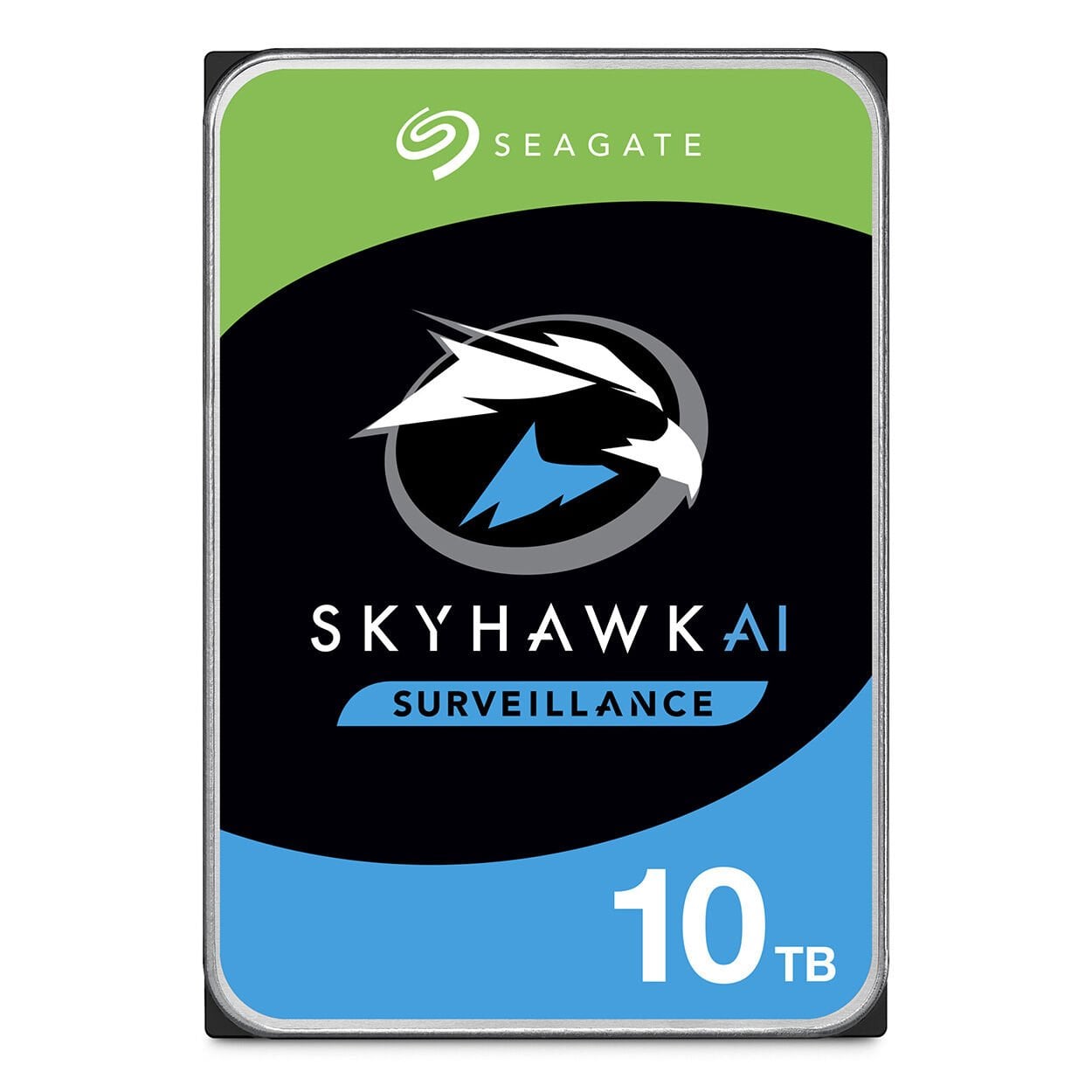 Seagate SkyHawk AI 10TB 256MB 7200RPM SATA 3.0 3.5'' 7/24 Yapay Zeka Destekli Güvenlik Diski (ST10000VE001)