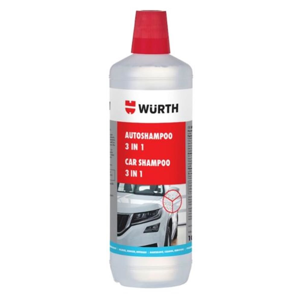 Würth 3 Etkili Araç Şampuanı 1Lt (0893012002028 6)