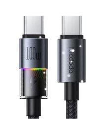 MCDODO CA-8200 TYPE-C TO TYPE-C 7 Renkli LED Işıklı 100W 1.2M KABLO