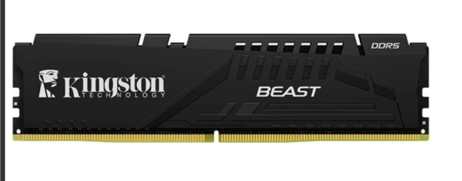 Kingston FURY Beast 32GB DDR5 6000MT/s CL30 KF560C30BBE-32TR 1x32GB Gaming Desktop RAM Bellek Modülü