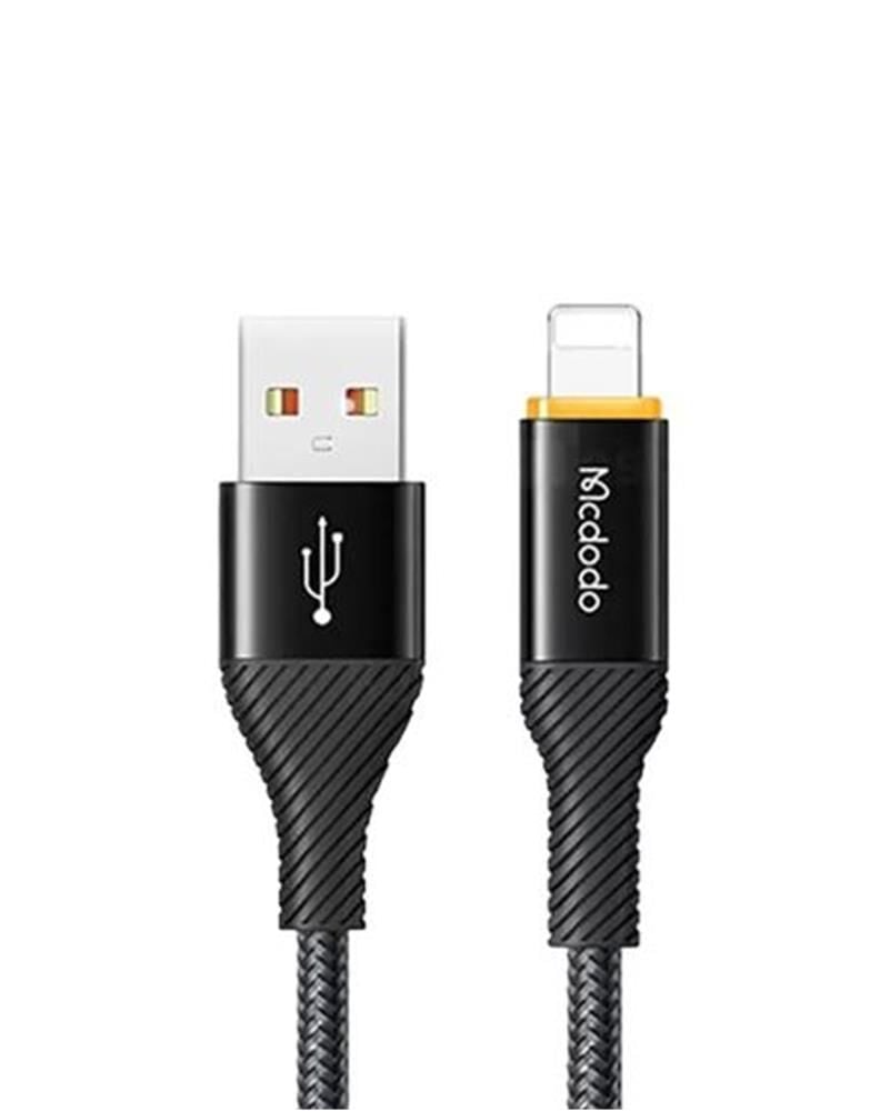 MCDODO CA-2370 Lightning Power Off Hızlı Data-Şarj Kablosu 1.2m - Siyah