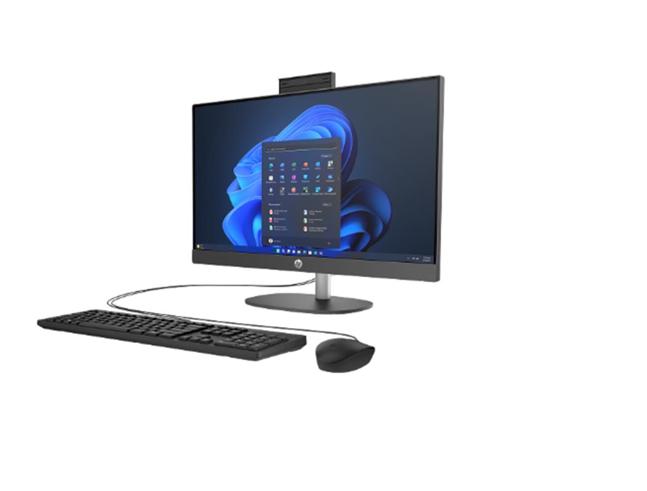 HP ProOne 240 G10 Intel Core Ultra 7 155U 16GB RAM 512GB SSD 23.8 inç FHD Siyah FreeDOS All-in-One Bilgisayar - D36C6ET