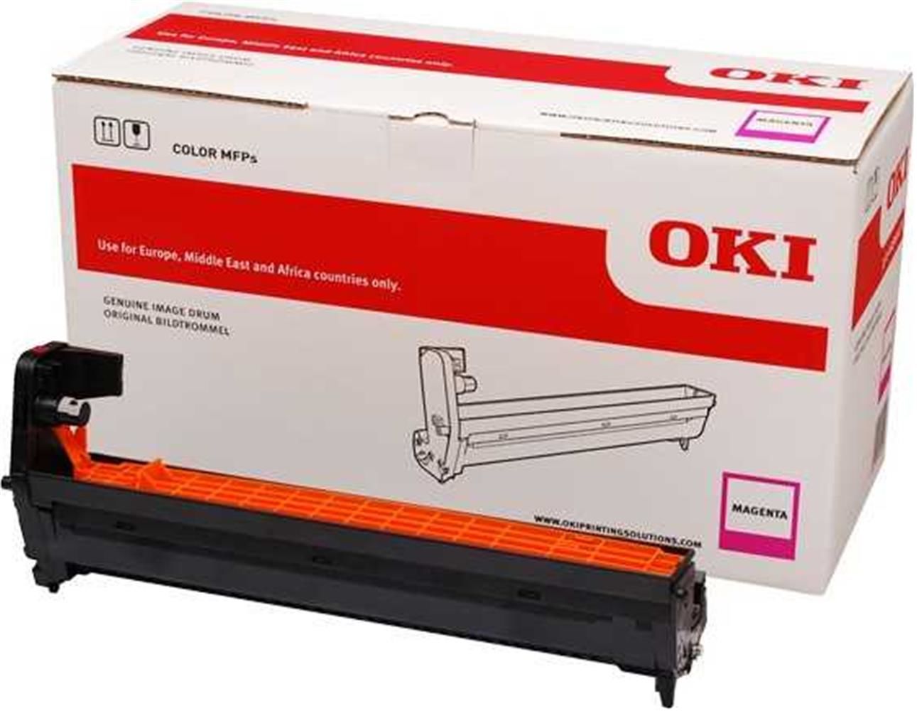 OKI 46484106 Magenta (Macenta) Görüntüleme Ünitesi (Drum) - C532 / C542 / MC563 / MC573 Serisi 30.000 Sayfa Kapasiteli
