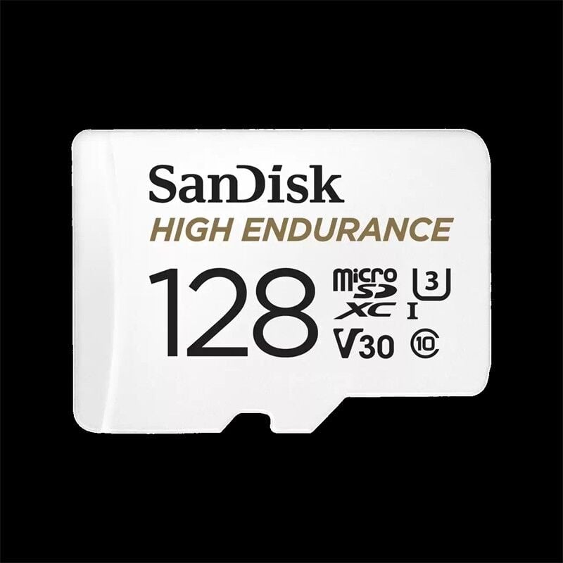 SanDisk High Endurance 128GB microSDXC UHS-I Class 10 U3 V30 Hafıza Kartı SDSQQNR-128G-GN6IA