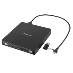 Intenso EOD 400D Harici CD/DVD Yazıcı - USB 3.2 Gen 1x1 Bağlantılı Slim Optik Sürücü (5401400)