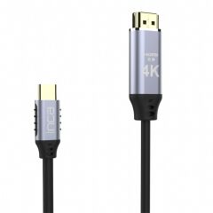 Inca ITCH-02TX USB-C to HDMI 4K UHD 60Hz 2 Metre Görüntü Aktarım Kablosu