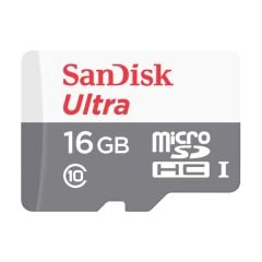 SanDisk Ultra 16GB microSDHC UHS-I Class 10 Hafıza Kartı SDSQUNS-016G-GN3MN