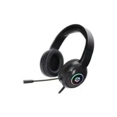 HP DHE-8010UM USB+3.5mm LED Aydınlatmalı Mikrofonlu Oyuncu Kulaklığı - Siyah