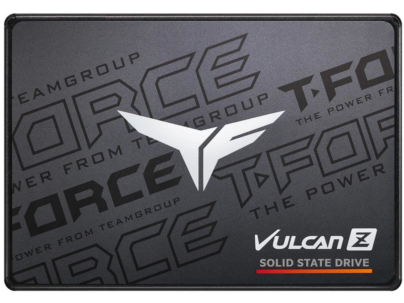 TeamGroup T‑FORCE Vulcan Z 256 GB T253TZ256G0C101 2.5″ SATA III SSD – 3D TLC NAND, DRAM‑less, 520 MB/s Okuma, 450 MB/s Yazma, 200 TBW Garantili