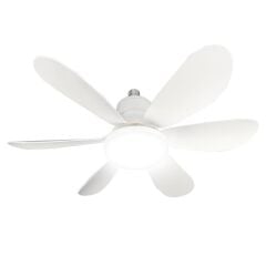 Feny Fn-F80 Zefira 3 Kademe Ultra Sessiz Uyku Mod 3000k-6500K Led Tavan Vantilatörü Kumanda