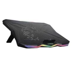 Rampage AD-RC8 SHOWY Siyah 180mm Fan 15''-17'' RGB Işıklı Notebook Soğutucu Stand