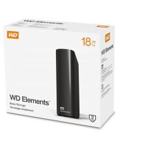 WD Elements 18 TB (WDBWLG0180HBK‑EESN) 3.5″ USB 3.0 Siyah Harici Masaüstü Disk