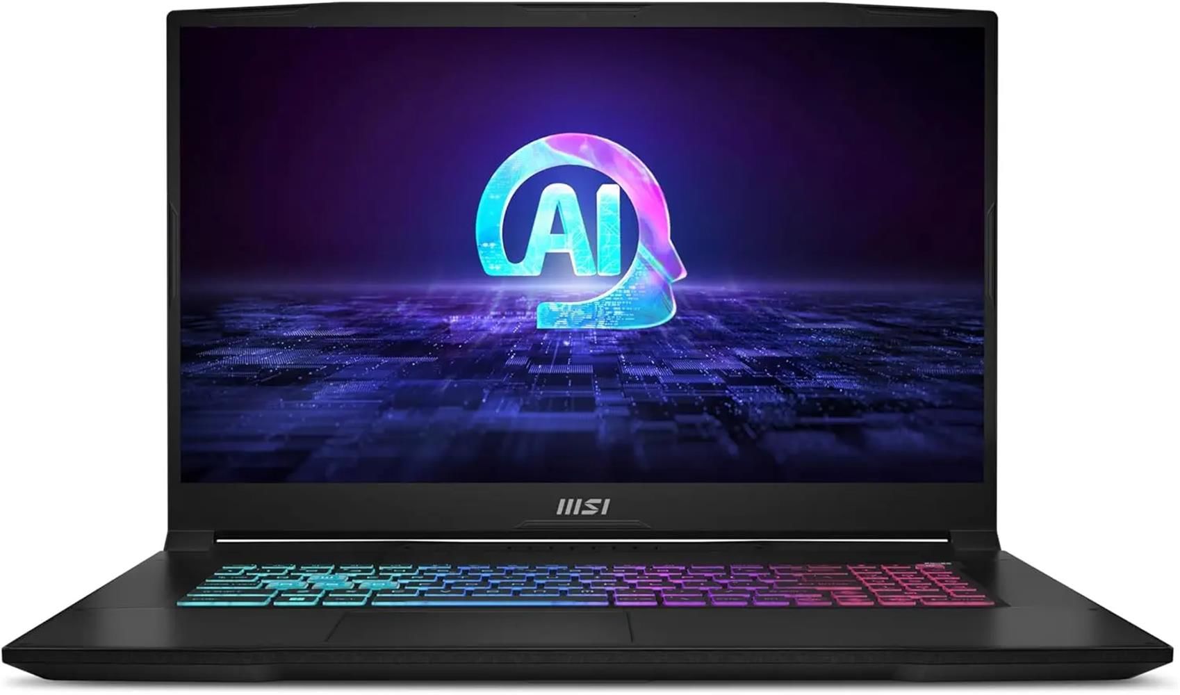 MSI Katana A17 AI B8VG-862XTR R9-8945HS 32GB/1TB SSD RTX 4070 17.3'' 144Hz FreeDOS Notebook