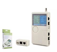 Hadron Hdx6505 Kablo Test Cihazı Rj11 + Rj45 + Bnc + Usb