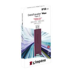 Kingston DataTraveler Max 512GB USB 3.2 Gen 2 Type-A Flash Bellek - DTMAXA/512GB