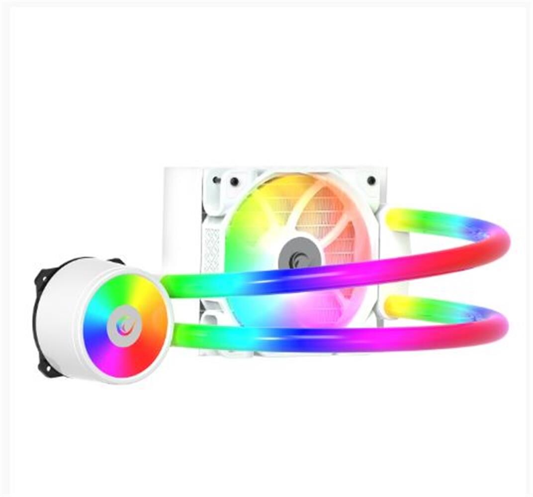 Rampage ICEBLADE C4 Beyaz ARGB PWM 120mm İşlemci Soğutucu (72 CFM, 2000 RPM, AMD AM5 / Intel LGA1700 Uyumlu)