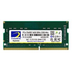 TwinMOS 16GB DDR4 3200MHz CL22 1.2V SODIMM Dizüstü Bilgisayar Bellek (MDD416GB3200S)