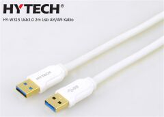 Hytech HY-W315 2 Metre USB-A Erkek to USB-A Erkek Veri ve Bağlantı Kablosu