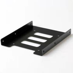EZCOOL SSD Kızak AD001EZC001 2.5'' SATA HDD/SSD Uyumluluk Metal Kızak Braket – 9.5mm/12.7mm Dönüştürücü, Siyah