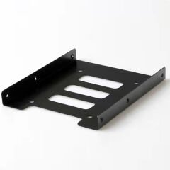 EZCOOL SSD Kızak AD001EZC001 2.5'' SATA HDD/SSD Uyumluluk Metal Kızak Braket – 9.5mm/12.7mm Dönüştürücü, Siyah