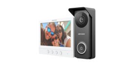 Hikvision DS-KIS213(O-STD) 4 Kablolu HD Video İnterkom Seti (7'' TFT Ekran, 720p Kamera, IP65)