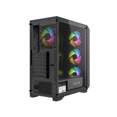 Fazeon F4 650W 80+ Bronze 4x120mm ARGB Fanlı Mesh Panel ATX Mid-Tower Bilgisayar Kasası
