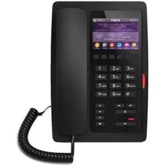 Fanvil H5 High-End Otel Tipi 3.5 inç Renkli Ekranlı PoE IP Telefon - Siyah