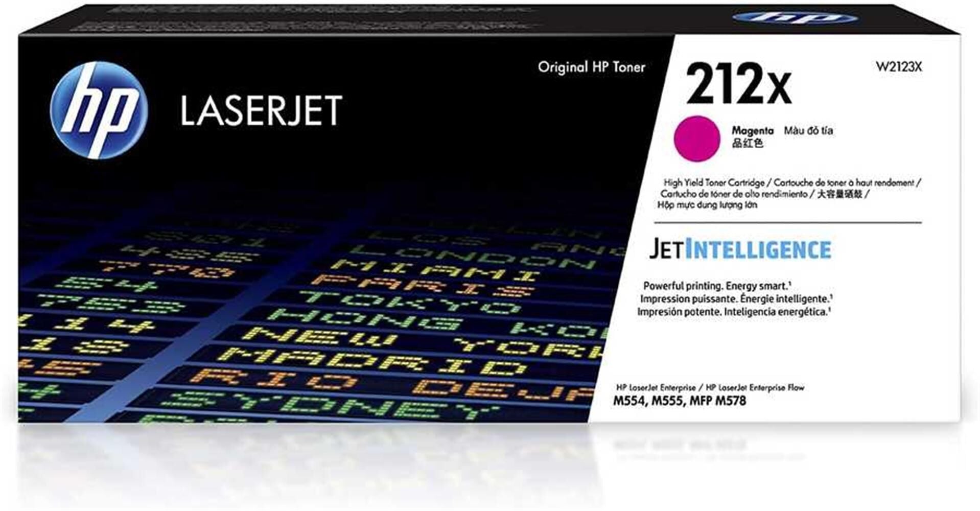 HP 212X Yüksek Kapasiteli Macenta (Magenta) Orijinal LaserJet Toner Kartuşu (W2123X)