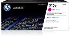 HP 212X Yüksek Kapasiteli Macenta (Magenta) Orijinal LaserJet Toner Kartuşu (W2123X)