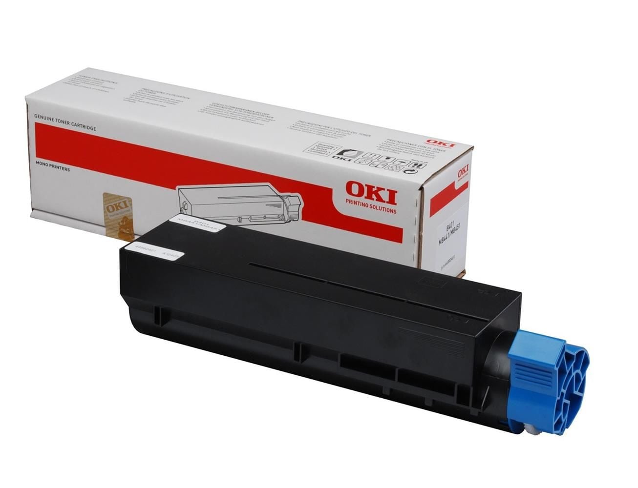 OKI B401 / MB441 / MB451 Black (Siyah) Orijinal Toner Kartuşu (44992401 / 44992403) - 1.500 Sayfa