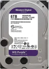 6TB WD Purple SATA 6Gb/s 256MB DV 7/24 WD64PURZ