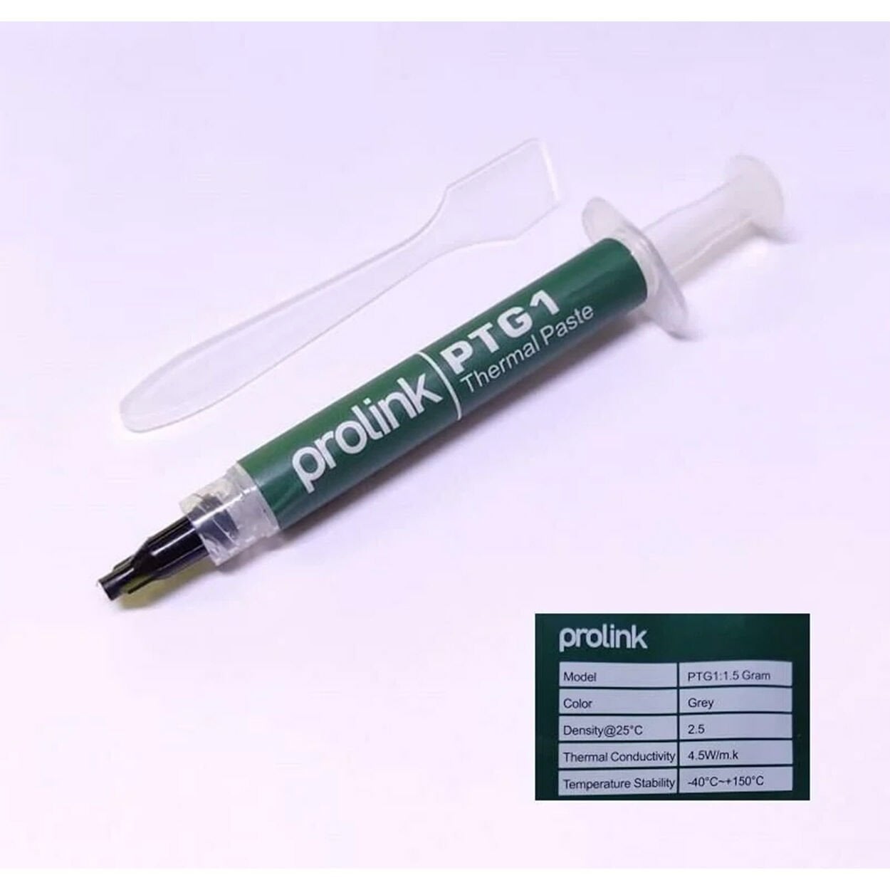 PROLINK PTG1:1,5 Silicon Termal Macun  1,5gr 4,5w/m.k Gri Termal Macun