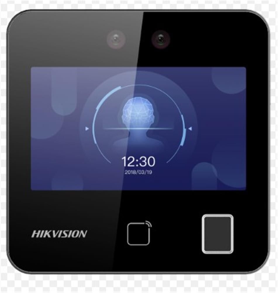 Hikvision DS-K1T343MFWX 3.97 inç Dokunmatik Ekranlı Yüz Tanıma, Parmak İzi ve 13.56MHz Mifare Kart Okuyucu Bağımsız Terminal