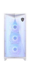 MSI MPG GUNGNIR 300R AIRFLOW WHITE Tempered Glass ARGB USB 3.2 Mid-Tower Beyaz Oyuncu Kasası