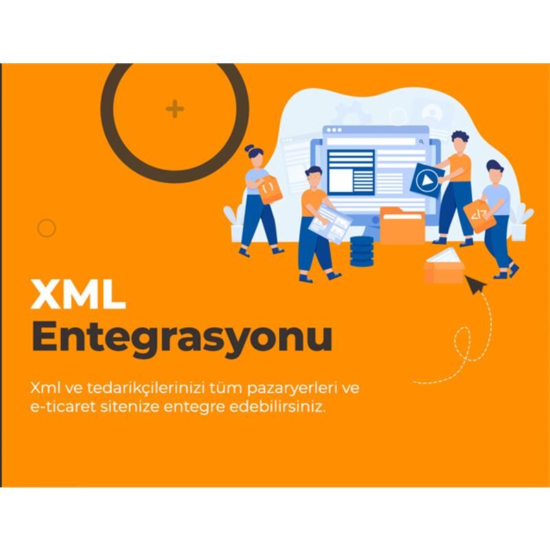 VARYANSOFT XML Entegrasyonu – 5 Adet Aylık/Günlük XML Kaynağı, 12 Ay Lisans; Otomatik Ürün Çekme ve Güncelleme, Fiyat/Stok Senkronizasyonu, Excel Desteği, E‑Fatura Uyumlu, Türkiye Distribütör Garantili