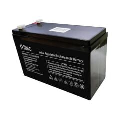 TTEC 12V 9 AH Bakımsız Kuru Tip AGM VRLA Akü – 151×65×100 mm, 2,45 kg, Bakımsız Kuru, Savunma Valfli