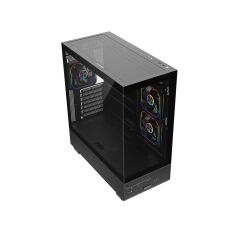Fazeon F17 750W 80+ Bronze Dahili PSU'lu 3x120mm ARGB Fanlı Mesh Panel ATX Oyuncu Kasası