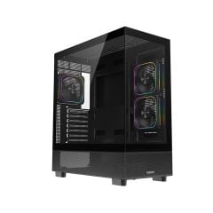 FAZEON F17 750W 80PLUS BRONZE 3x120mm ARGB Fanlı ATX Siyah Bilgisayar Kasası