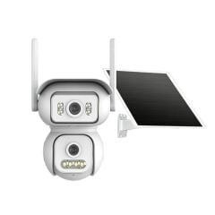 Joysee S2 6Mp AOR 4G 2x2.8mm Solar İki Kamera 4IR+4Led PTZ