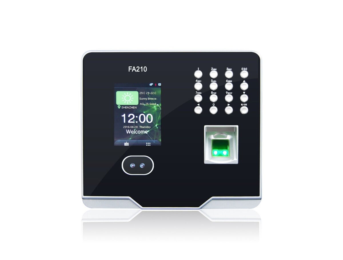 GRANDING FA210 Yüz Tanıma /Parmak İzi (2000Pİzi ve 1500 Yüz Tanıma, 2000 Kart)