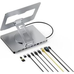 Codegen 10 in 1 Type-C Hub Notebook Macbook Standı Usb-C Docking Station