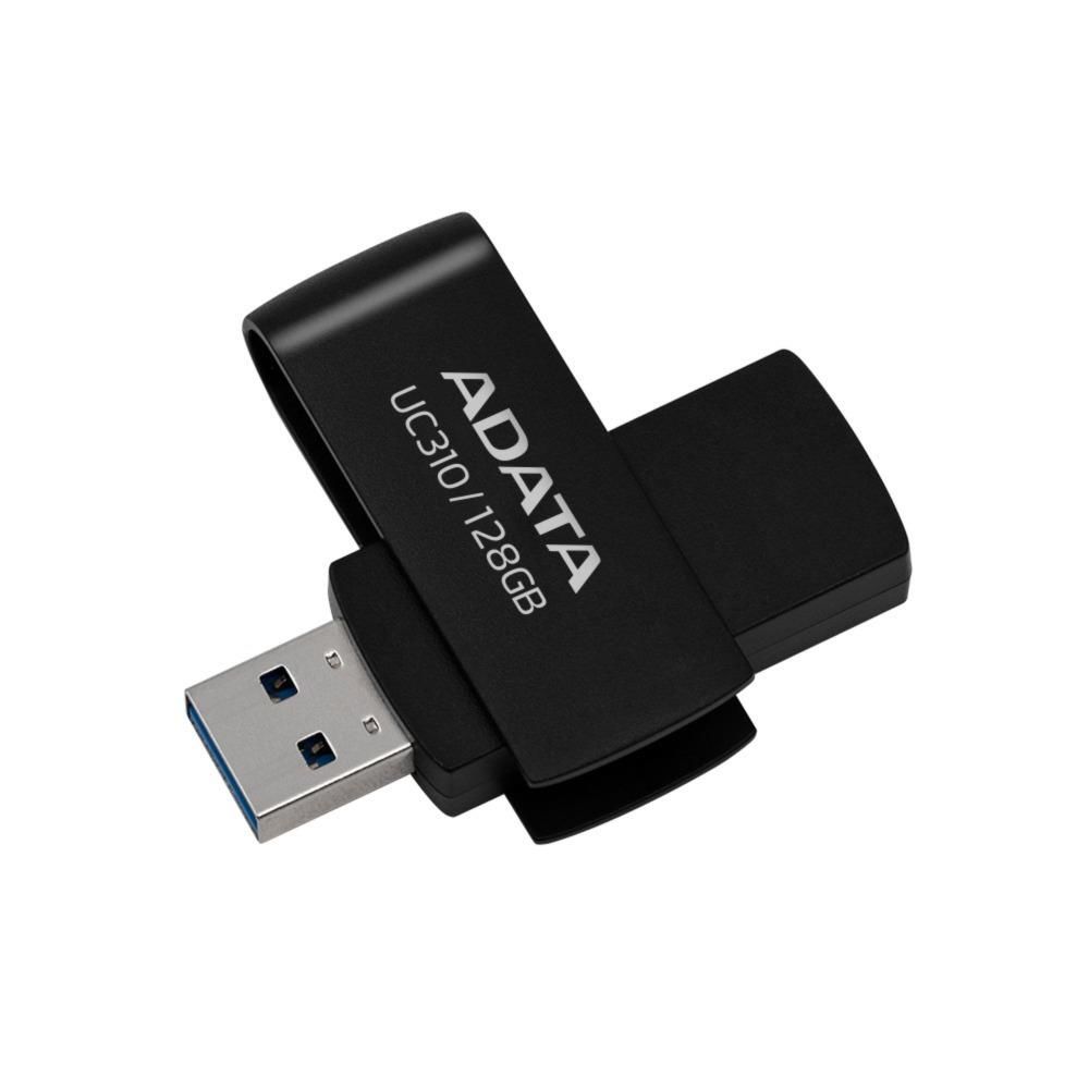 Adata UC310-128GB 128GB USB 3.2 Gen1 Siyah Flash Bellek