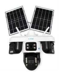 OKam O-KAM OK-S-337 Premium AOV 4G 4 Lens Solar Ptz Kamera