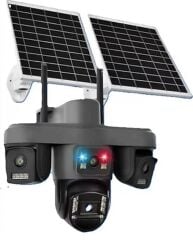 OKam O-KAM OK-S-335 Premium AOV 4G 4 Lens Solar Ptz Kamera
