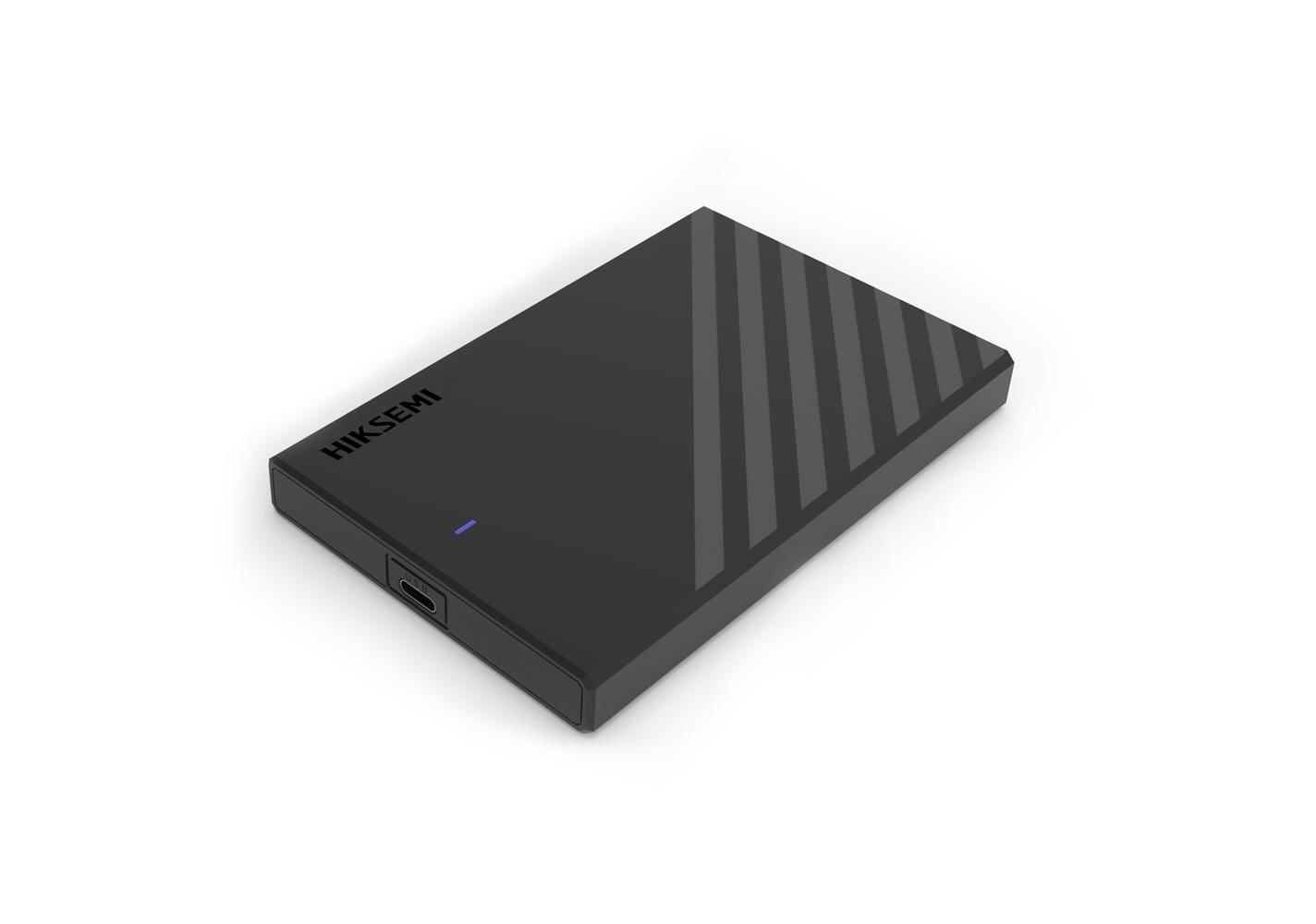 Hiksemi HS‑HUB‑MHC201 USB 3.1 Type‑C 2.5″ SATA III 9.5 mm SSD/HDD Harici Kutusu (ABS Siyah, 6 Gbps, UASP/TRIM, Otomatik Hibernasyon)