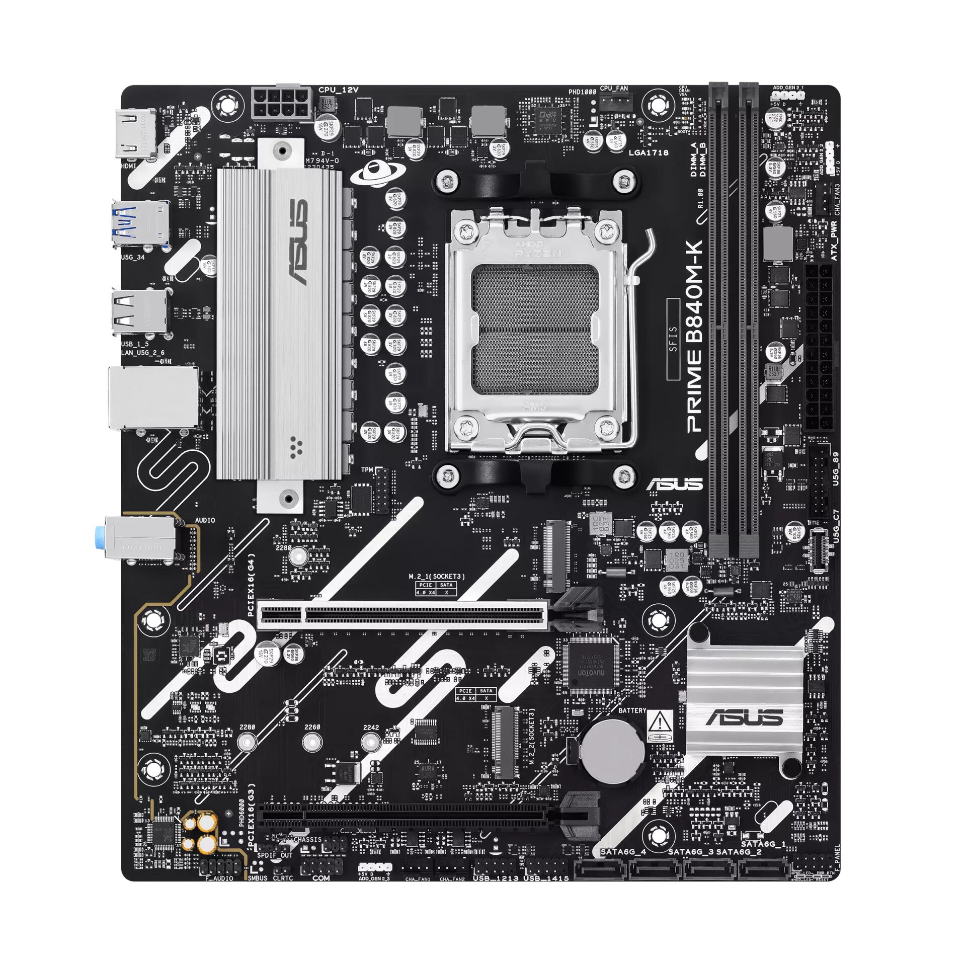 ASUS PRIME B840M-K AM5 DDR5 mATX ANAKART